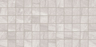 12x24 Linden Point Straight Joint Mosaic Stone-Look Matte Smooth Porcelain Tile