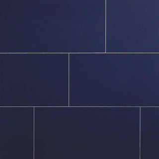 12x24 Luminique Handcrafted Solid-Color Glossy Smooth Ceramic Tile