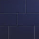 12x24 Luminique Handcrafted Solid-Color Glossy Smooth Ceramic Tile