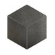 12x12 Emergent Hexagon Mosaic Stone-Look Satin Geometric Cube Porcelain Tile