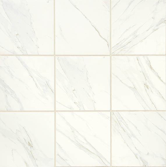 24x24 Florentine Natural Marble-Look Matte Smooth Porcelain Tile