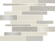 12x12 Ironcraft Random Pattern Linear Mosaic Mixed-Material Matte Smooth Porcelain Tile