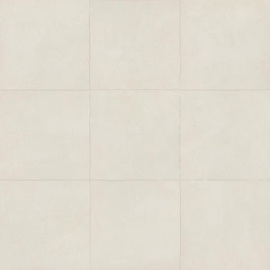 24x24 Indoterra Stepwise Concrete-Look Matte Smooth Porcelain Tile