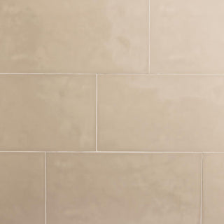 12x24 Luminique Handcrafted Solid-Color Glossy Smooth Ceramic Tile