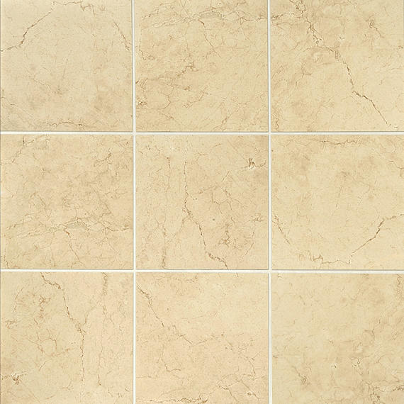 24x24 Florentine Natural Marble-Look Matte Smooth Porcelain Tile