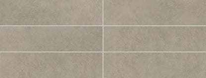 6x24 Indoterra Stepwise Concrete-Look Matte Smooth Porcelain Tile