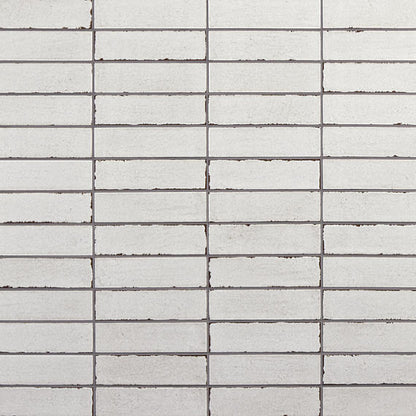 2x9 Iridescent Isles Natural Mixed-Color Glossy Smooth Porcelain Tile