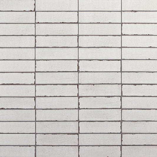 2x9 Iridescent Isles Natural Mixed-Color Glossy Smooth Porcelain Tile