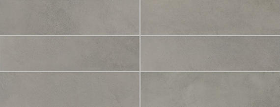 6x24 Indoterra Stepwise Concrete-Look Matte Smooth Porcelain Tile