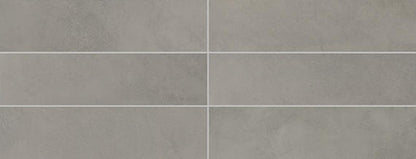 6x24 Indoterra Stepwise Concrete-Look Matte Smooth Porcelain Tile