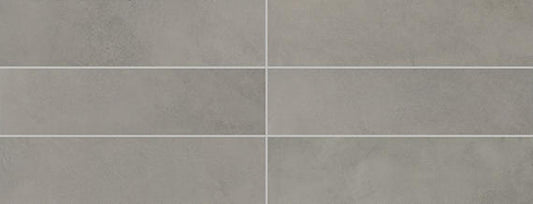 6x24 Indoterra Stepwise Concrete-Look Matte Smooth Porcelain Tile