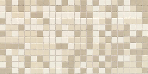 12x24 Keystones Straight Joint Mosaic Mixed-Color Matte Smooth Porcelain Tile