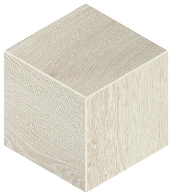 12x12 Emerson Wood Hexagon Rhombille Cube Mosaic Wood-Look Matte Porcelain Tile