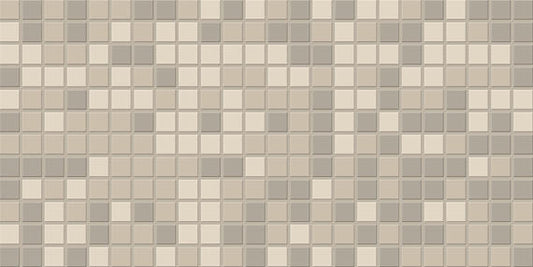 12x24 Keystones Straight Joint Mosaic Mixed-Color Matte Smooth Porcelain Tile