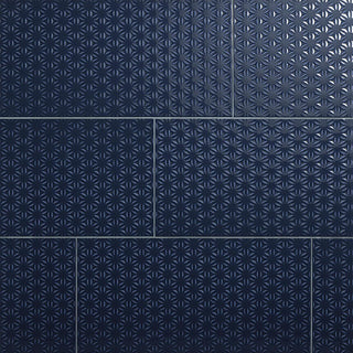 12x24 Luminique Star Natural Solid-Color Glossy Embossed Ceramic Tile