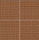 8x8 Kintsugi Dotted  Patterned Mixed-Color Glossy Smooth Porcelain Tile Cocoa Brown