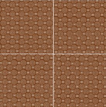 8x8 Kintsugi Dotted Patterned Mixed-Color Glossy Smooth Porcelain Tile