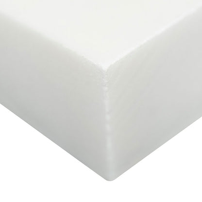 6x24 Cosmic Natural-Look Matte Textured Marble Tile Soft White