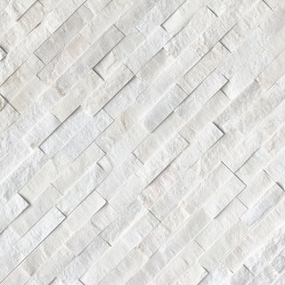 Arctic White - 6x24 Cosmic Natural-Look Matte Textured Marble Tile