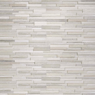 6x24 Gray Stone-Look Matte Smooth Marble Tile