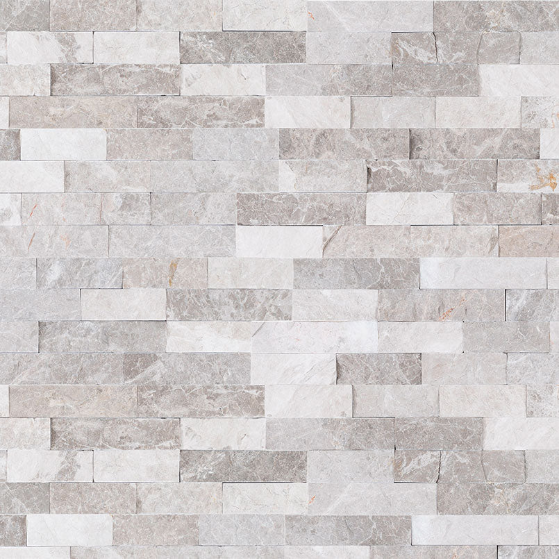 6x24 Luna Natural-Look Matte Smooth Marble Tile Off-White