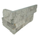 6x18 Silver Stone-Look Matte Textured Marble Tile Light Grey