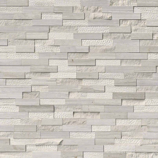 6x24 Oak Natural-Look Matte Textured Marble Tile