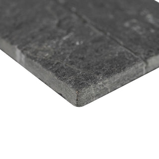 Coal Gray - 6x24 Coal Natural-Look Matte Textured Quartzite Tile