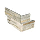 6x18 Golden Thin Corner Stone-Look Matte Textured Quartzite Tile Warm Beige