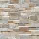 9x24 Golden Stacked Natural-Look Matte Textured Quartzite Tile Warm Beige