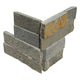6X6 Sedona Natural-Look Matte Textured Quartzite Tile Light Grey