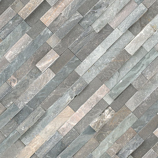Blue Grey - 6x24 Sierra Stone-Look Matte Textured Quartzite Tile