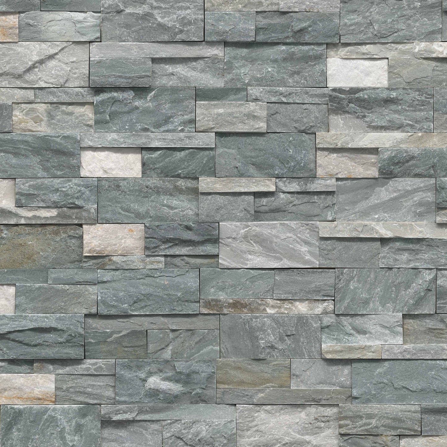 9x24 Sierra Natural-Look Matte Textured Quartzite Tile Blue Grey