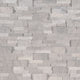 6x24 Iceland Stone-Look Matte Textured Travertine Tile Light Gray