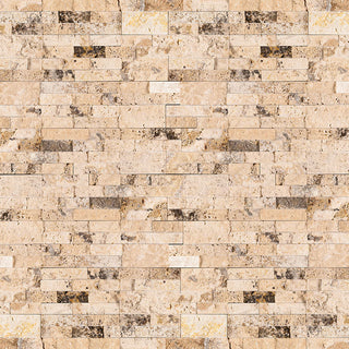 6x24 Philadelphia Natural-Look Matte Textured Travertine Tile