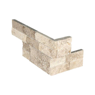Beige Stone - 6x18 Roman Natural-Look Matte Textured Travertine Tile