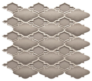 12x14 Serliana Arabesque Moroccan Mosaic Solid-Color Matte Smooth Porcelain Tile