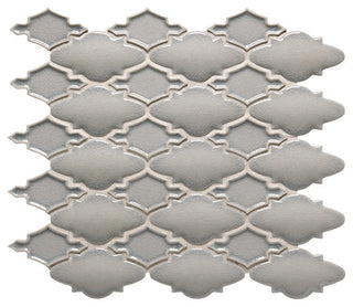 12x14 Serliana Arabesque Moroccan Mosaic Solid-Color Matte Smooth Porcelain Tile