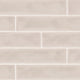 2x10 Artistic Reflections Natural Solid-Color Glossy Undulated Ceramic Tile