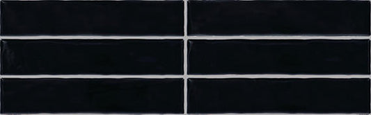 2x10 Artistic Reflections Natural Solid-Color Glossy Undulated Ceramic Tile