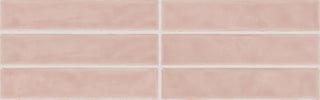 2x10 Artistic Reflections Natural Solid-Color Glossy Undulated Ceramic Tile