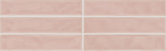 2x10 Artistic Reflections Natural Solid-Color Glossy Undulated Ceramic Tile
