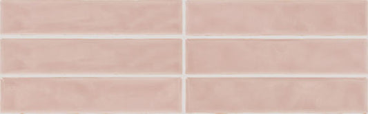 2x10 Artistic Reflections Natural Solid-Color Glossy Undulated Ceramic Tile