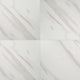 24x24 Pietra Calacatta Marble-Look Matte Smooth Porcelain Tile Soft White