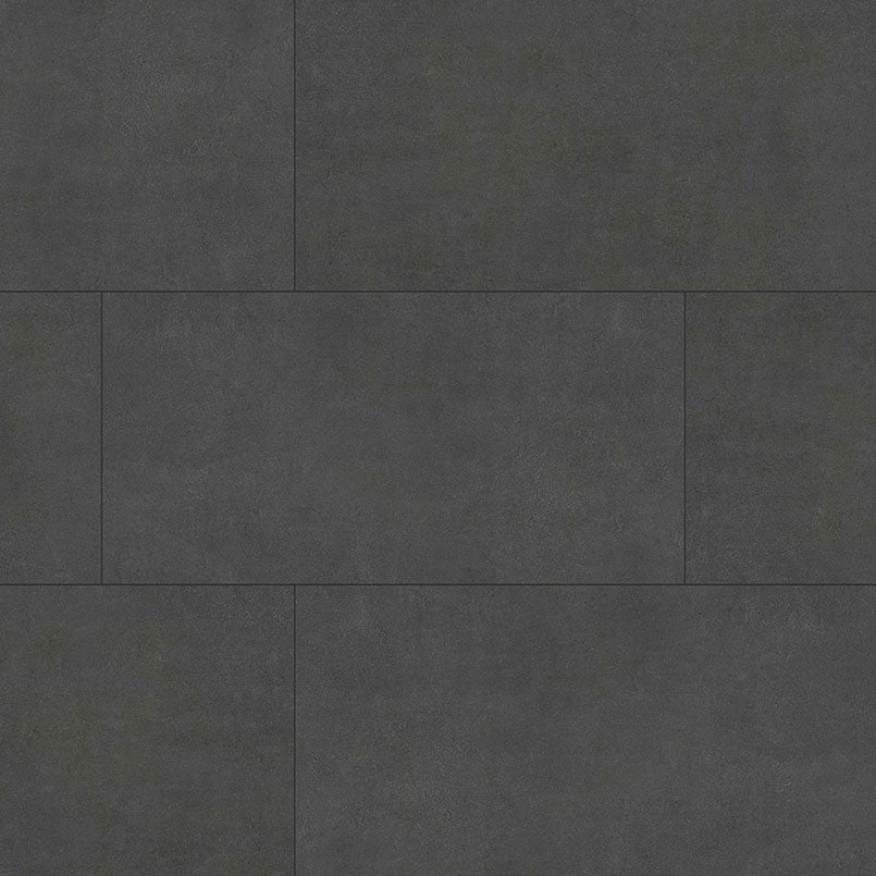 24x48 Cementique Natural-Look Matte Textured Cement Tile Dark Gray