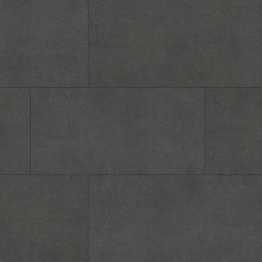 24x48 Cementique Natural-Look Matte Textured Cement Tile Dark Gray