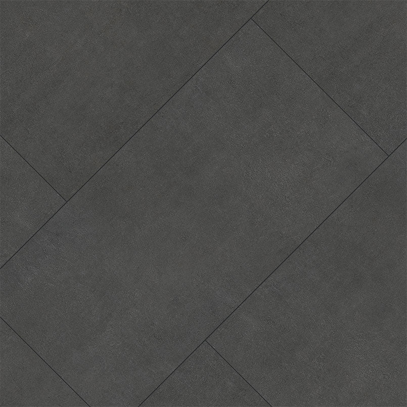 24x48 Cementique Natural-Look Matte Textured Cement Tile Dark Gray
