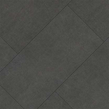24x48 Cementique Natural-Look Matte Textured Cement Tile Dark Gray