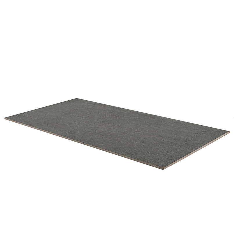 24x48 Cementique Natural-Look Matte Textured Cement Tile Dark Gray