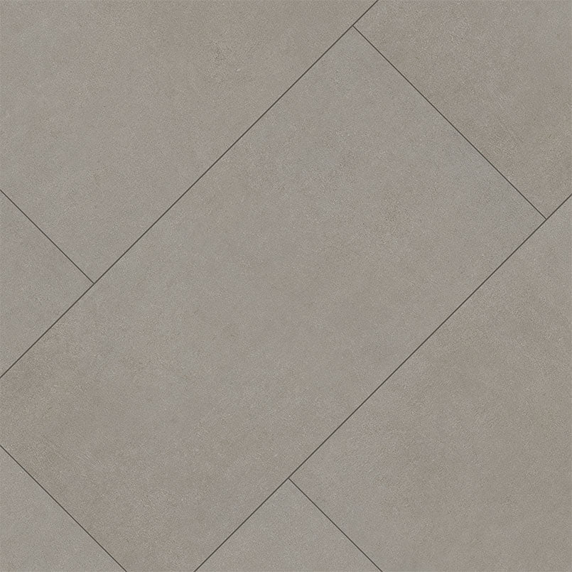 24x48 Cementique Natural-Look Matte Textured Cement Tile Light Gray